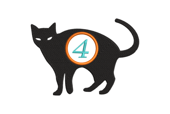 Black Cat Number 4: An Embroidery Design Review
