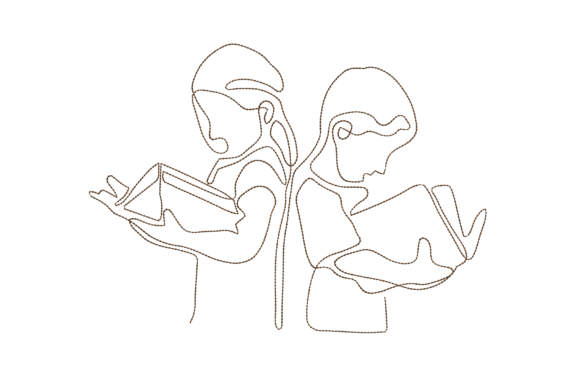 Children Reading: A Seasonal Embroidery Review