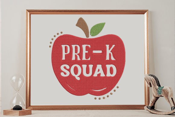 Kids First Day of School: An Embroidery Design Review