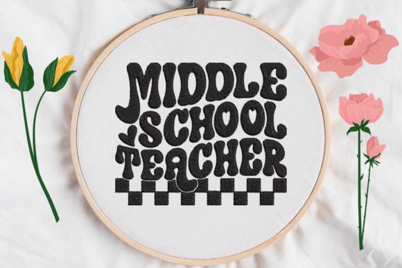 Middle School Teacher Embroidery Design Review