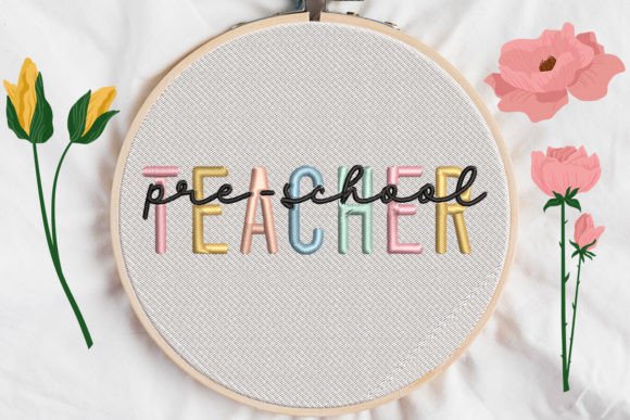 Pre-School Teacher Embroidery Design Review