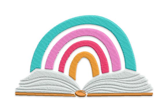 Rainbow over a Book: A Charming Addition