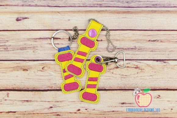 Review: LETTERS I ITH Snaptab Keyfob Design