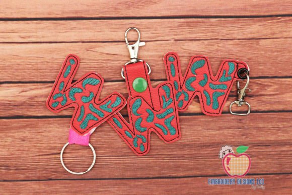 Review: LETTERS W Keyfob Keychain ITH