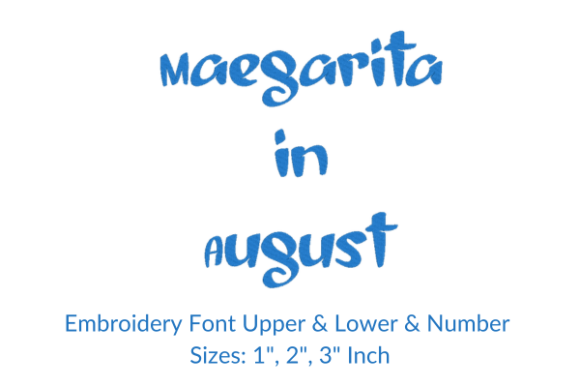 Review: Margarita in August Font for Etsy Sellers