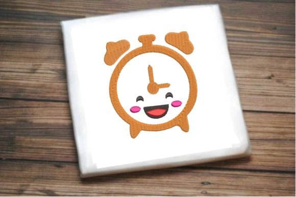 Smiling Alarm Clock: A Cheerful Embroidery Review