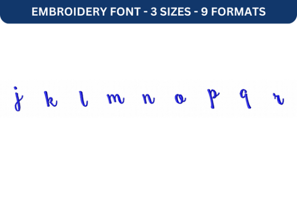 Smoothie Shoppe Font Lower J to R Review