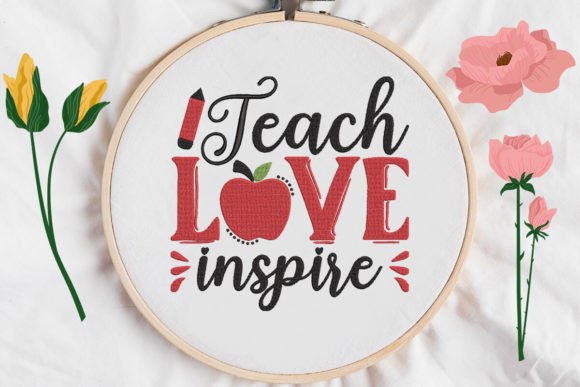 Teach, Love, Inspire: A Seasonal Embroidery Review